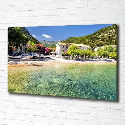 Canvas wall art Dalmatia Croatia