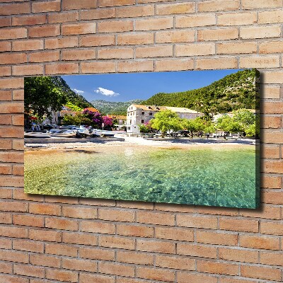 Canvas wall art Dalmatia Croatia