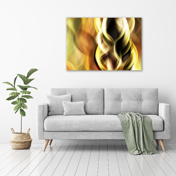 Canvas wall art Golden light