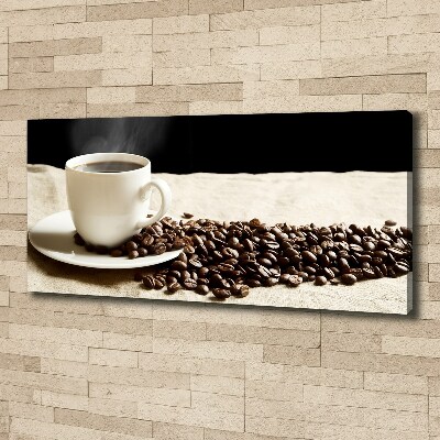 Canvas wall art Aromatic coffee