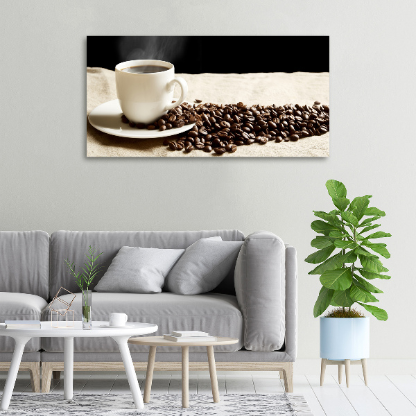 Canvas wall art Aromatic coffee