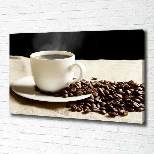 Canvas wall art Aromatic coffee