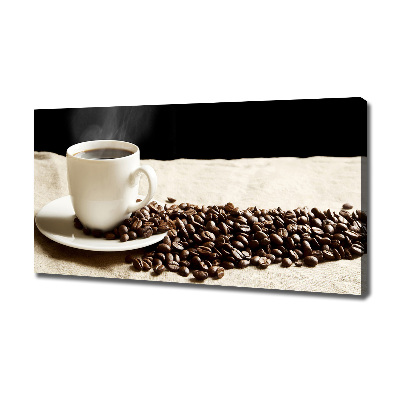 Canvas wall art Aromatic coffee