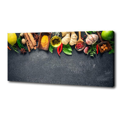 Canvas wall art Herbs and spices