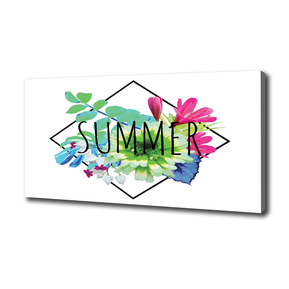 Canvas wall art Summer