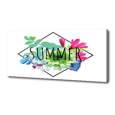 Canvas wall art Summer