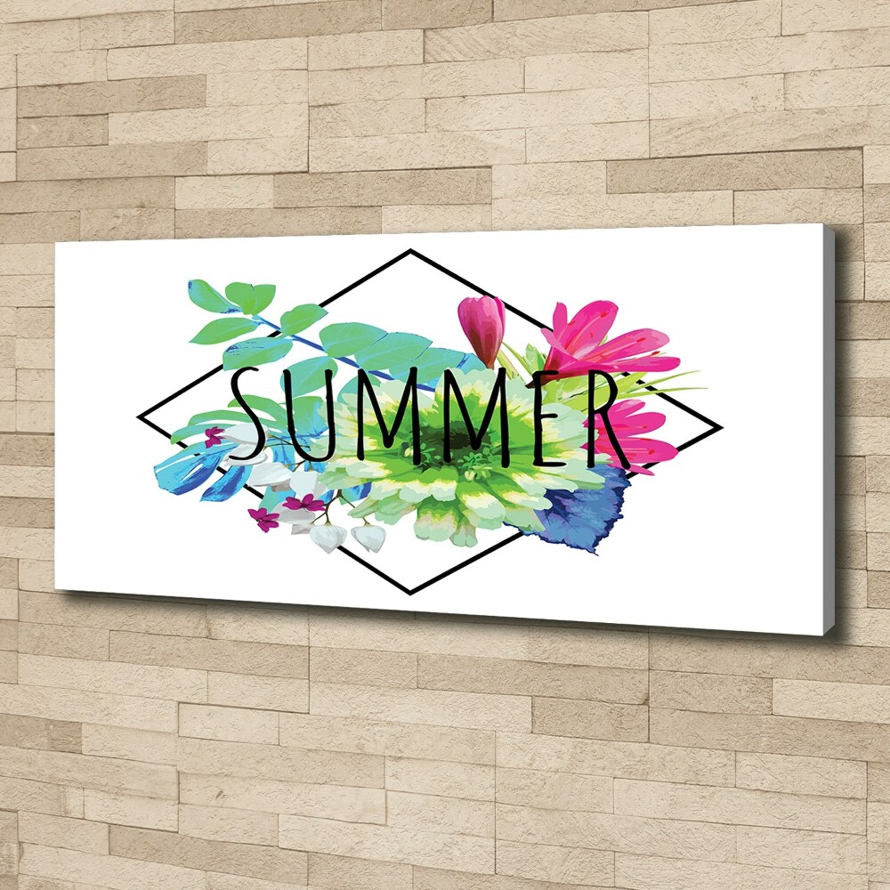 Canvas wall art Summer