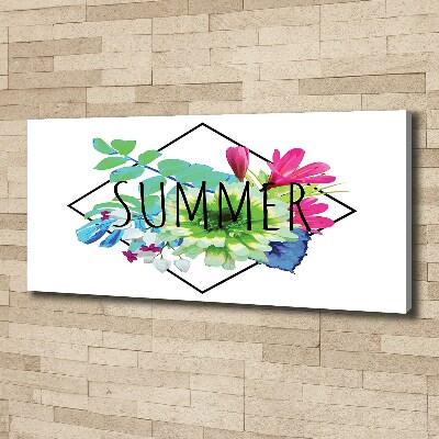 Canvas wall art Summer