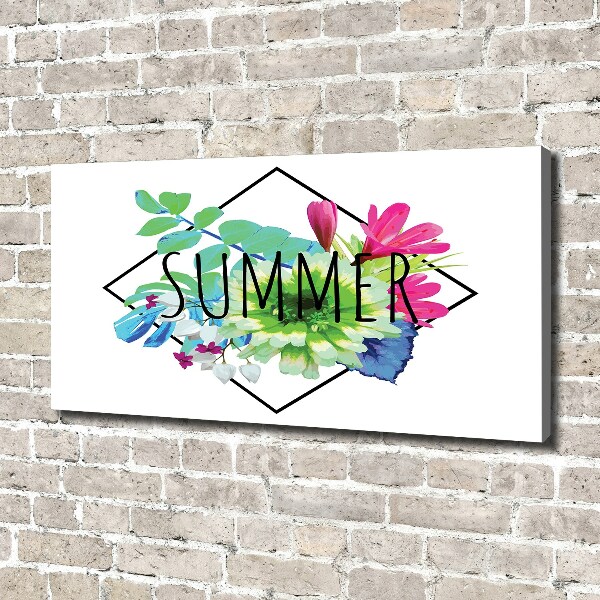 Canvas wall art Summer