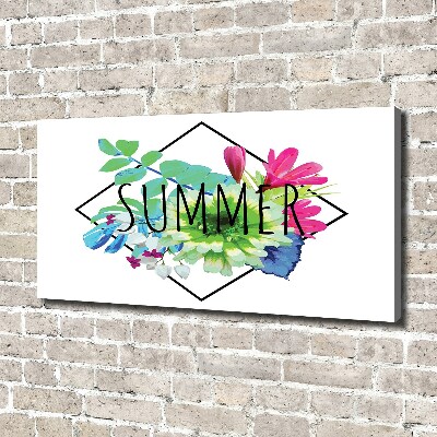 Canvas wall art Summer