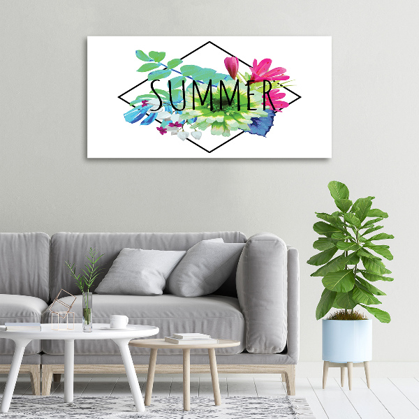 Canvas wall art Summer