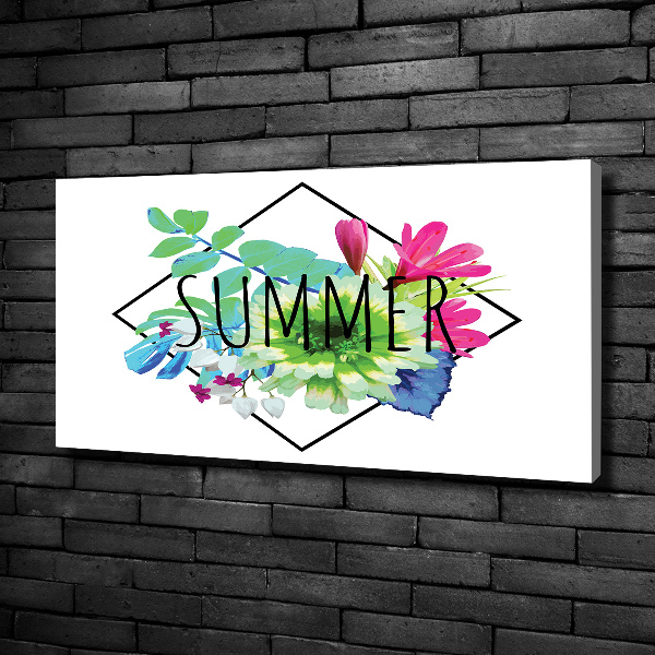 Canvas wall art Summer