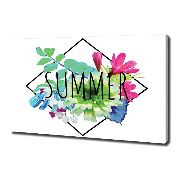 Canvas wall art Summer