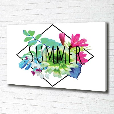 Canvas wall art Summer