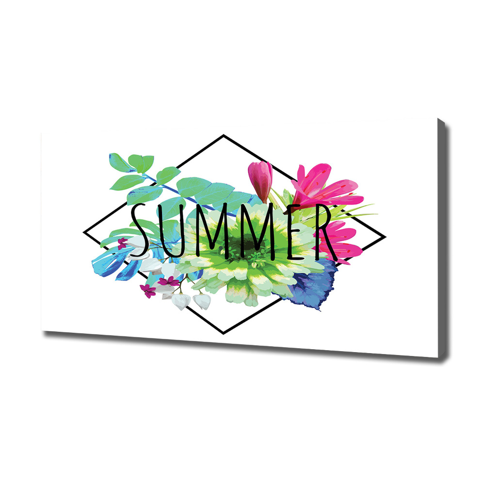 Canvas wall art Summer