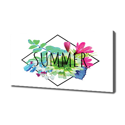 Canvas wall art Summer