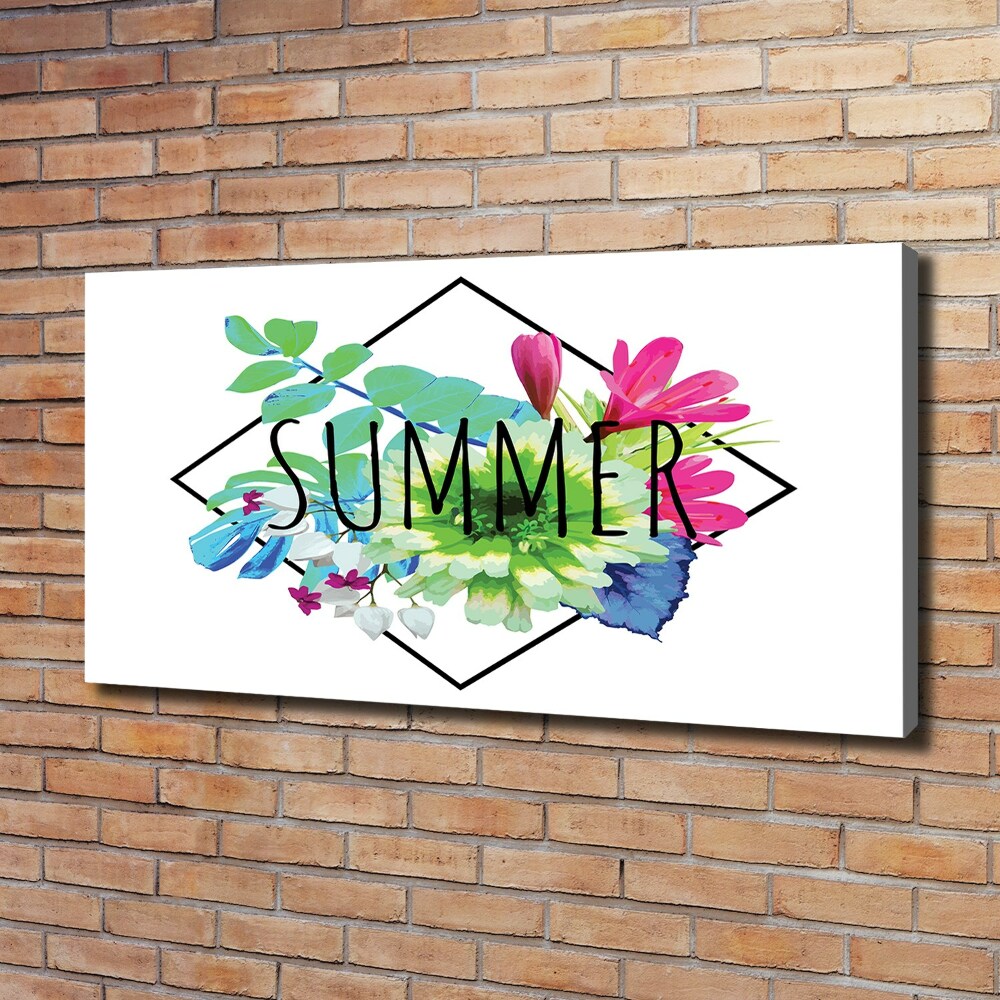 Canvas wall art Summer