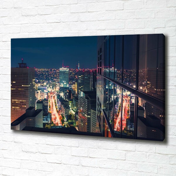 Canvas wall art Tokyo Japan