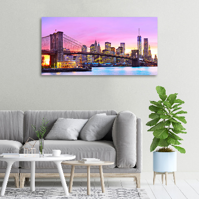 Canvas wall art Manhattan New York