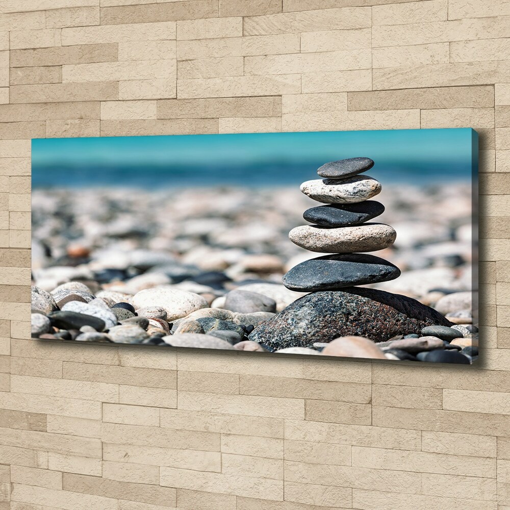 Canvas wall art Stack of stones