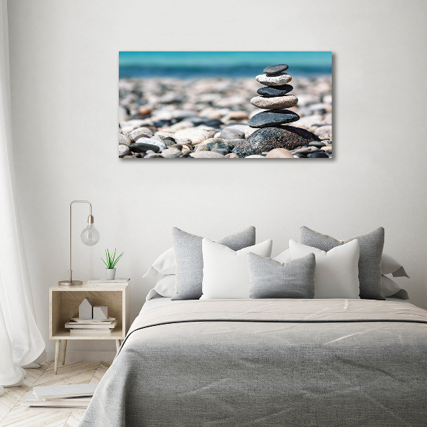 Canvas wall art Stack of stones