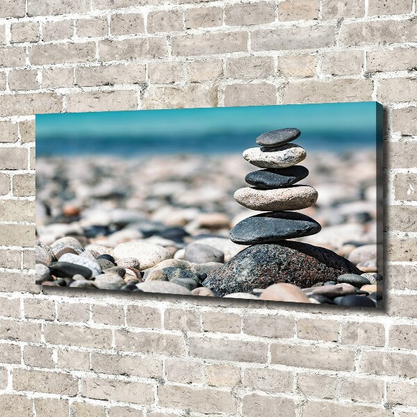 Canvas wall art Stack of stones