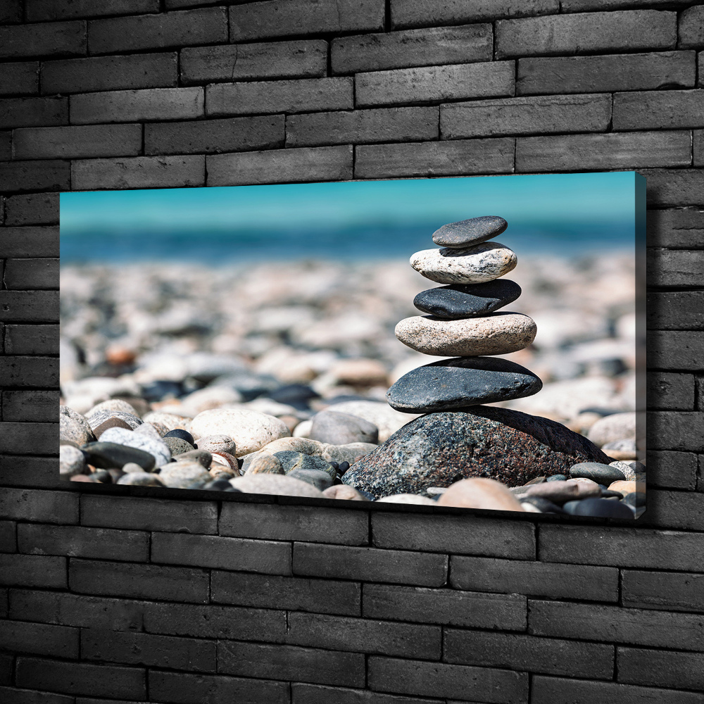 Canvas wall art Stack of stones