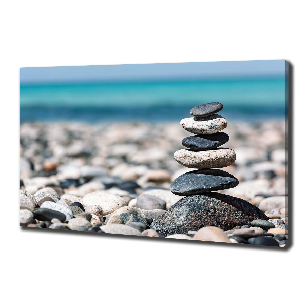 Canvas wall art Stack of stones