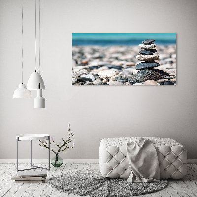 Canvas wall art Stack of stones