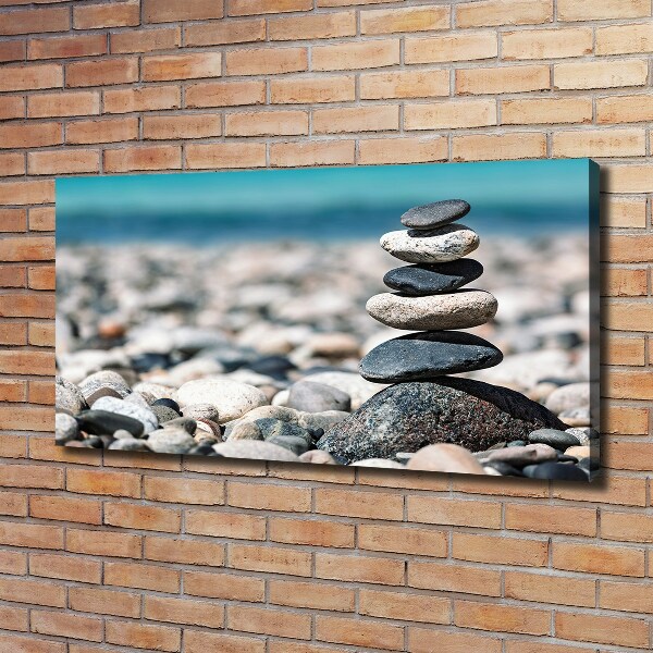 Canvas wall art Stack of stones