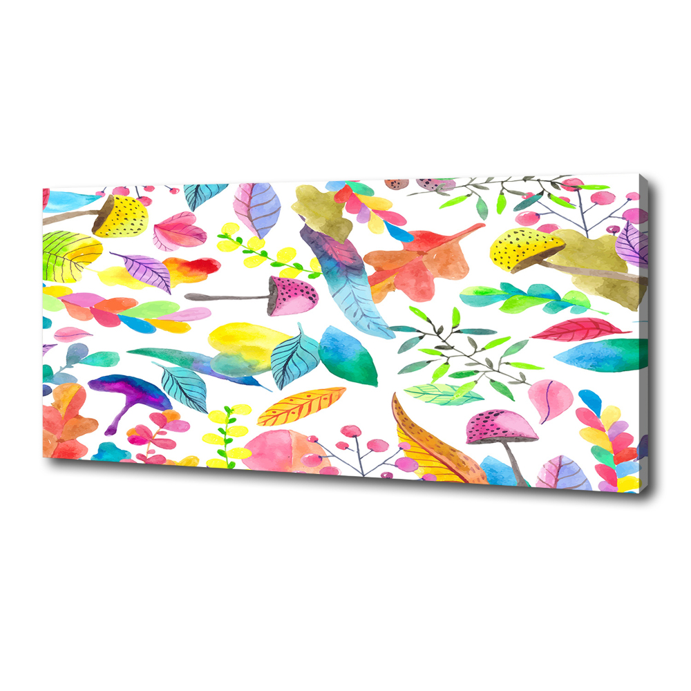 Canvas wall art Floral pattern