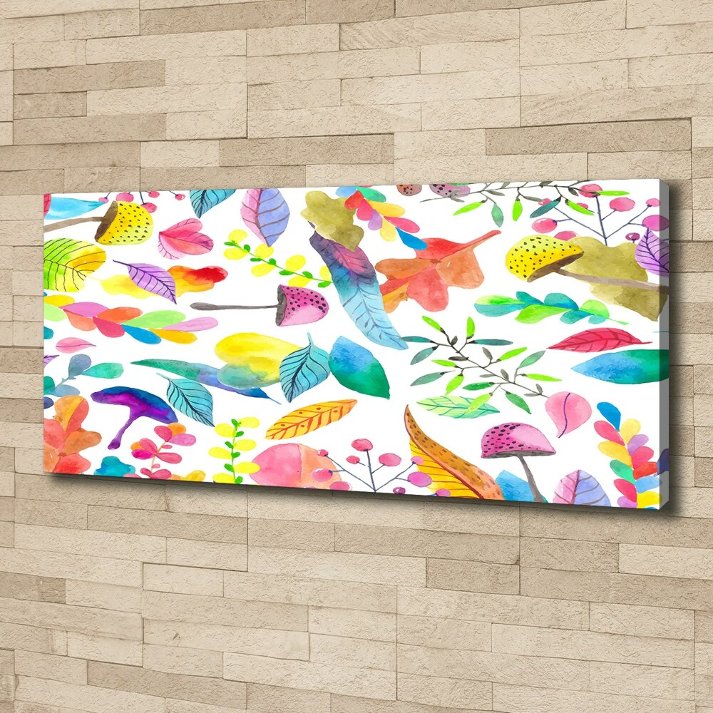 Canvas wall art Floral pattern