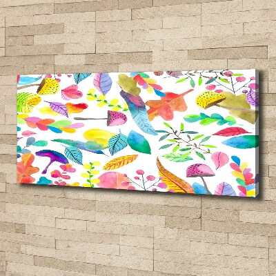 Canvas wall art Floral pattern