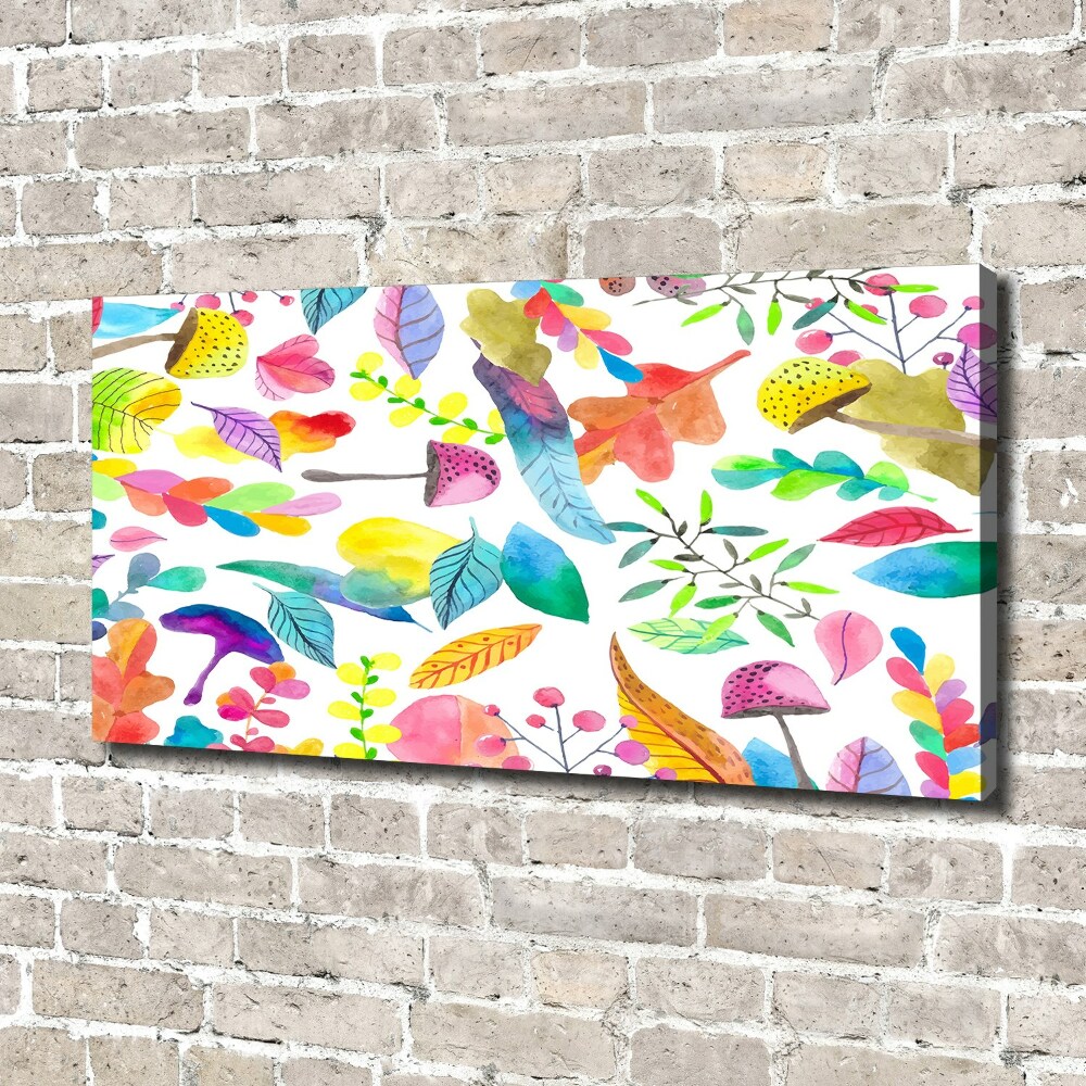 Canvas wall art Floral pattern