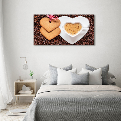 Canvas wall art Coffee and gingerbread