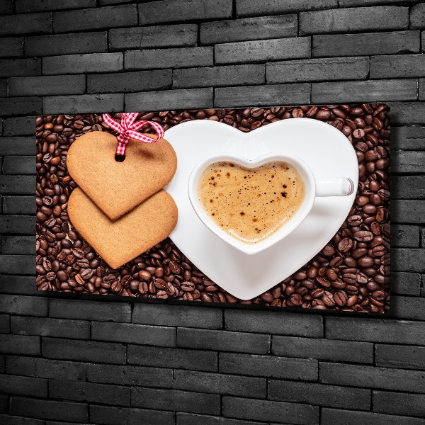 Canvas wall art Coffee and gingerbread