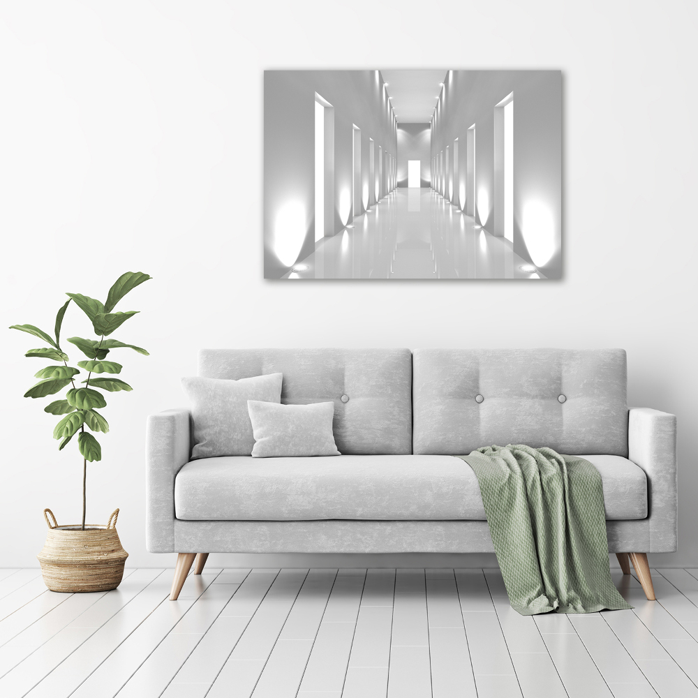 Canvas wall art Corridor