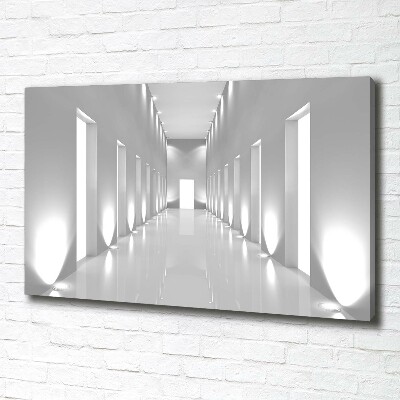 Canvas wall art Corridor