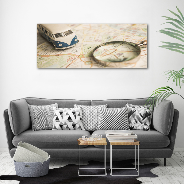 Canvas wall art Travel symbolism