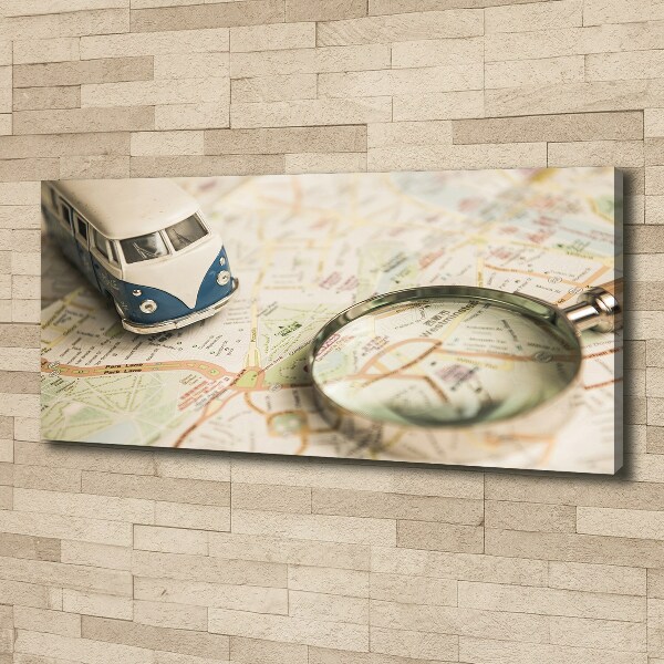 Canvas wall art Travel symbolism