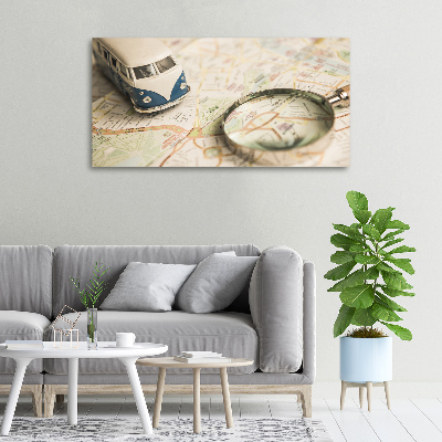 Canvas wall art Travel symbolism