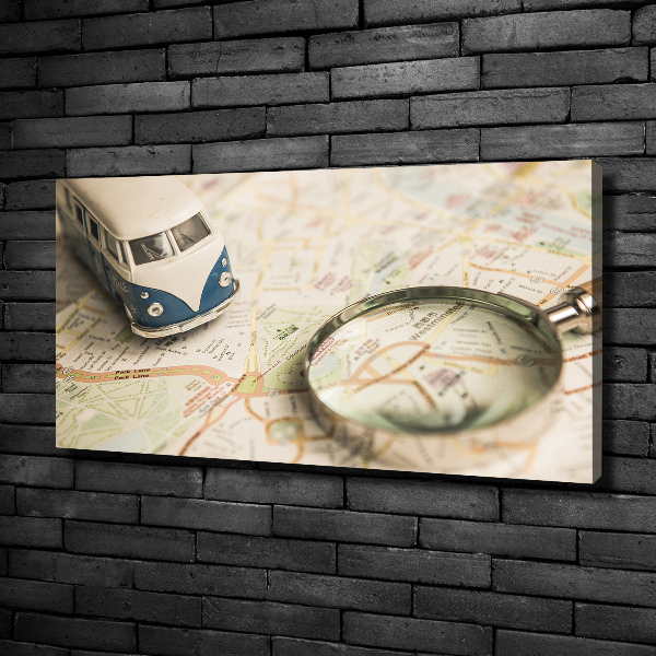 Canvas wall art Travel symbolism