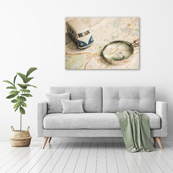 Canvas wall art Travel symbolism