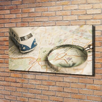 Canvas wall art Travel symbolism