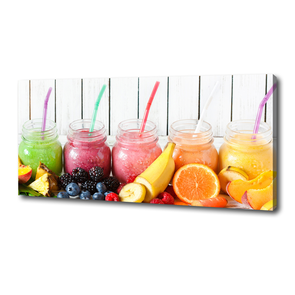 Canvas wall art Fruit cocktails