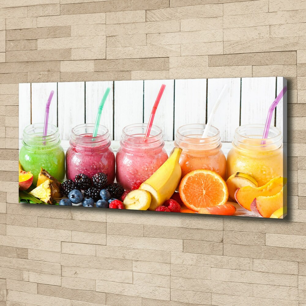 Canvas wall art Fruit cocktails