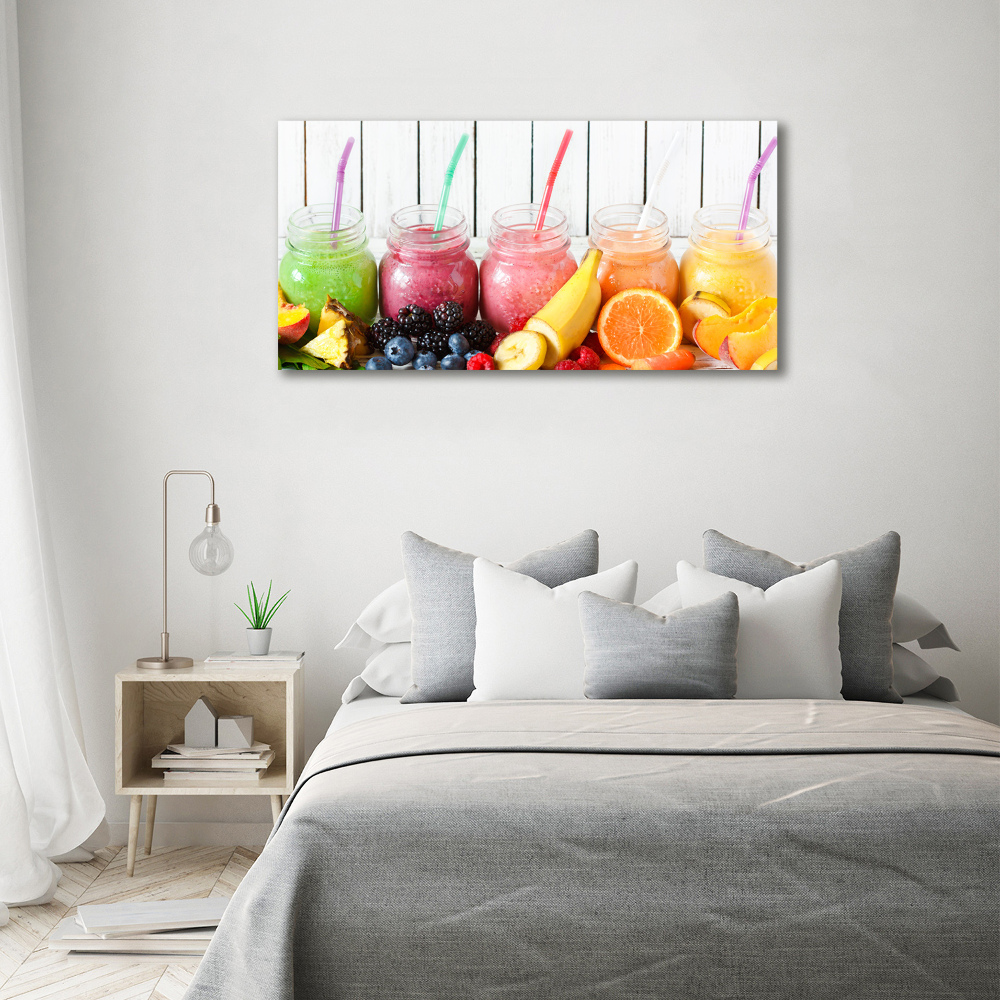 Canvas wall art Fruit cocktails