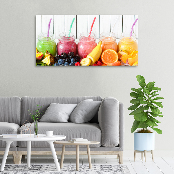 Canvas wall art Fruit cocktails