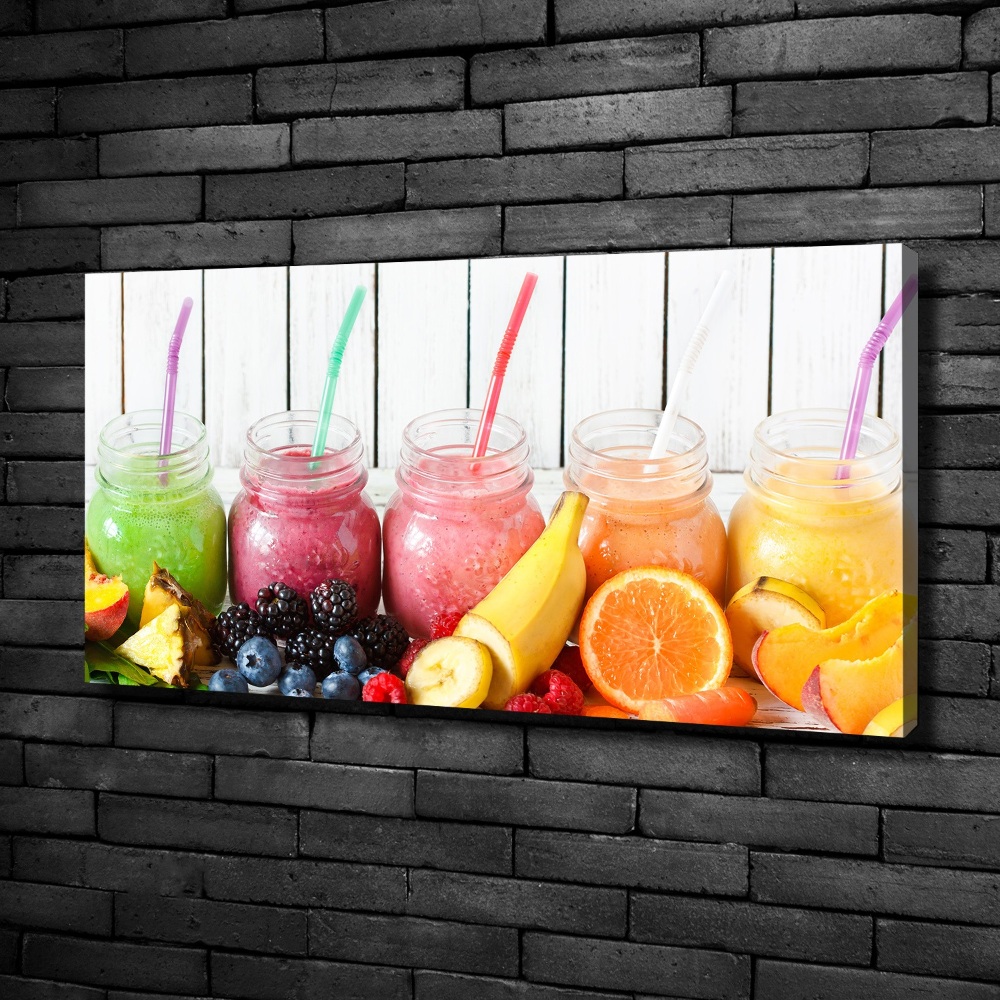 Canvas wall art Fruit cocktails