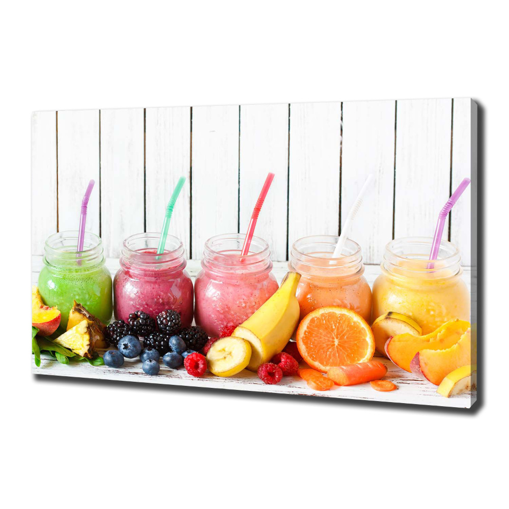 Canvas wall art Fruit cocktails